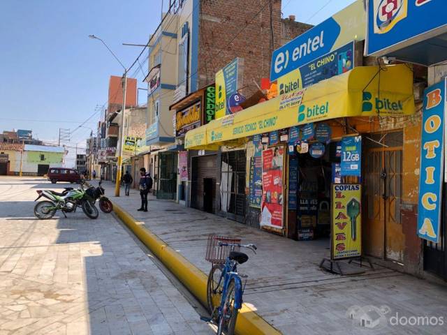 Se Vende Local Comercial como Terreno Plaza de Chupaca