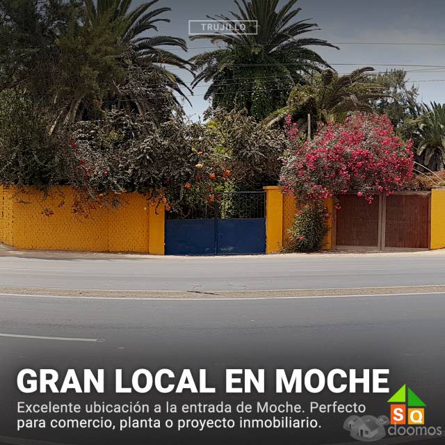 Gran Local Comercial en Carretera Panamericana Sur