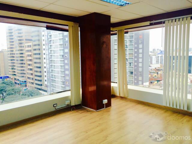 alquilo oficina en miraflores usd 16 x m2 100 y usd 500 x 26m2