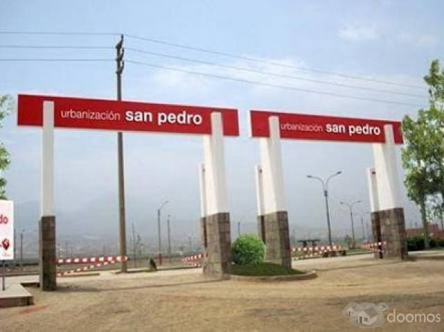 Vendo terreno Urb. San Pedro - Carabayllo