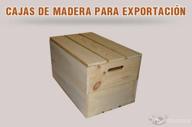 Pallets de madera para exportación,cajas de madera ,  madera para construcción y más.