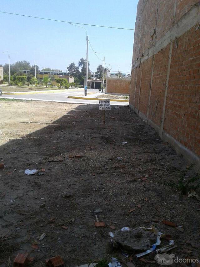 VENDO TERRENO 120M2 FRENTE AL PARQUE - URBANIZACIÓN LAS DUNAS LAMBAYEQUE