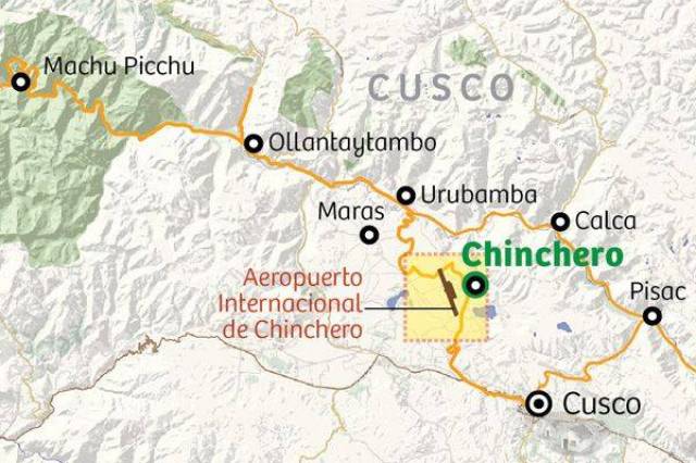 Potencial inversión Terrenos aledaños al Aeropuerto Internacional de Chincheros, Cusco