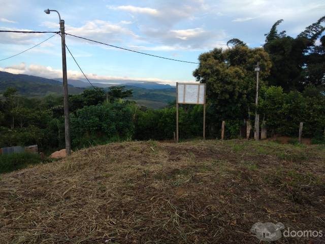 TERRENO EN LUGAR SEGURO AGUA, LUZ  Y DESAGÜE EN LAMAS.